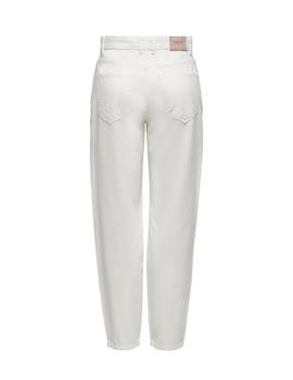 Pantalon Only Troy blanco