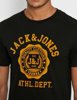 Camiseta Jack-Jones Flock negra