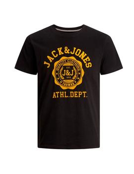 Camiseta Jack-Jones Flock negra