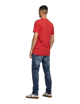 Camiseta Jack-Jones Logo roja