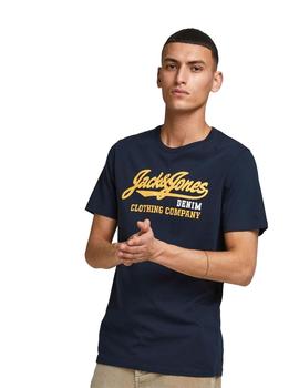 Camiseta Jack-Jones Logo marina