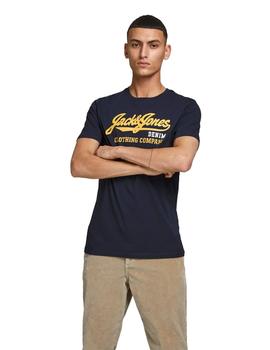 Camiseta Jack-Jones Logo marina