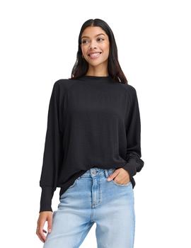 Camiseta B.Young Fluida negra M/L