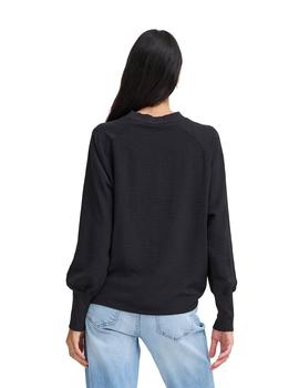 Camiseta B.Young Fluida negra M/L