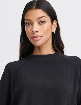 Camiseta B.Young Fluida negra M/L