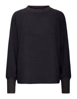Camiseta B.Young Fluida negra M/L