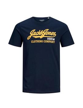 Camiseta Jack-Jones Logo marina