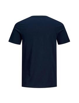 Camiseta Jack-Jones Logo marina