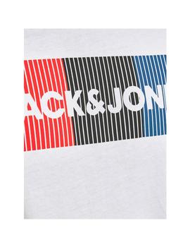 Camiseta Jack-Jones Corp Logo blanca