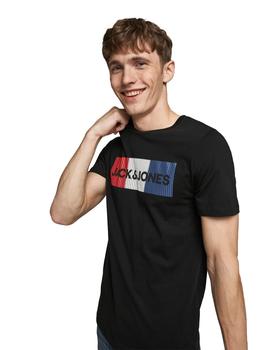Camiseta Jack-Jones Corp Logo negra