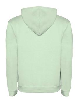 Sudadera Frankie Capucha Etnica Skull verde claro