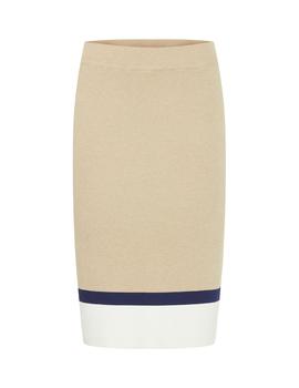 Falda B.Young Punto beige
