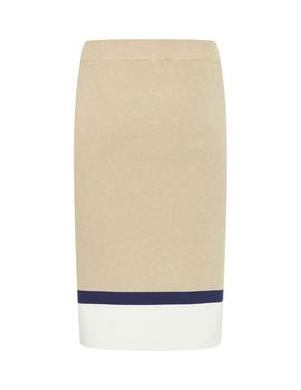 Falda B.Young Punto beige