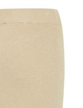 Falda B.Young Punto beige