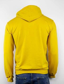 Sudadera Yellow Skin logo mostaza