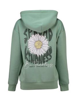 Sudadera Hailys Margarita verde