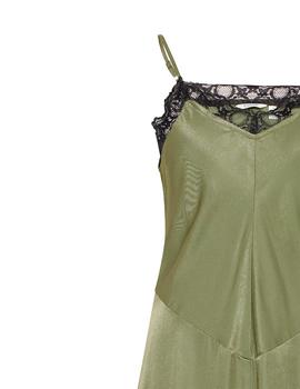 Vestido B.Young Lencero verde