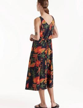 Vestido Compañia Flores negro
