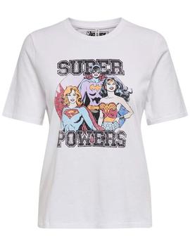 Camiseta Only Justice blanca