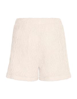Short Ichi Crochet beige