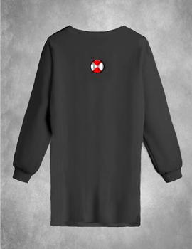 Vestido La Sal Sudadera negro