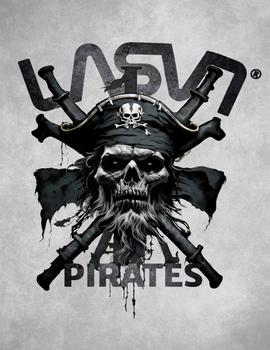 Camiseta La Sal Chico Pirates blanca