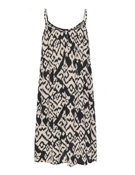 Vestido Only Mai beige/negro