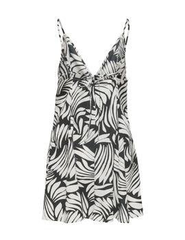 Vestido Only Kasina blanco/negro