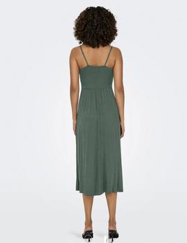 Vestido Only Honey verde