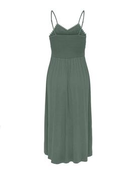 Vestido Only Honey verde
