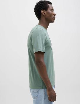 Camiseta Jack&Jones Hawaii verde