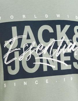 Camiseta Jack&Jones Colton verde
