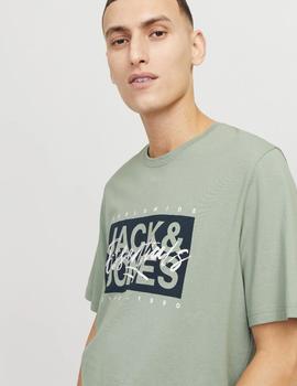 Camiseta Jack&Jones Colton verde