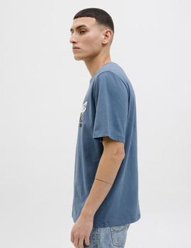 Camiseta Jack&Jones Hawaii azul