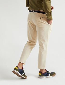 Pantalon Williot Relaxed Lino beige