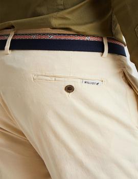 Pantalon Williot Relaxed Lino beige