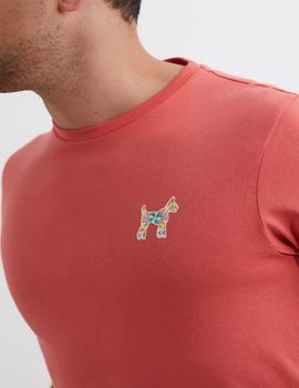 Camiseta Williot Logo Etnico coral