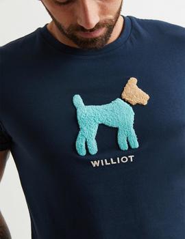 Camiseta Williot Doggy marina