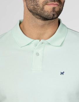 Polo Williot Basic verde agua