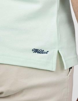 Polo Williot Basic verde agua