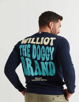 Sudadera Williot Groovy marina