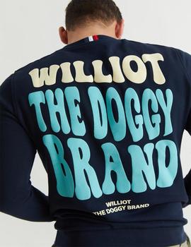Sudadera Williot Groovy marina