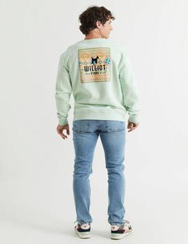 Sudadera Williot Etnico turquesa