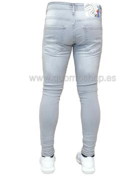 Pantalon Redskins rotos gris