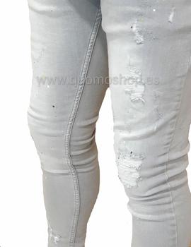 Pantalon Redskins rotos gris