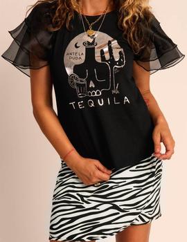 Camiseta Aire Retro Tequila negra
