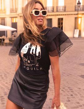 Camiseta Aire Retro Tequila negra
