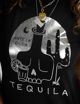 Camiseta Aire Retro Tequila negra
