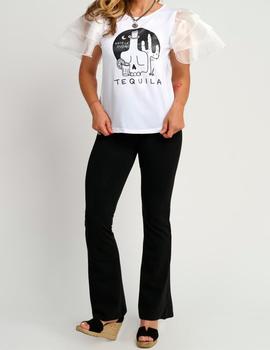 Camiseta Aire Retro Tequila blanca