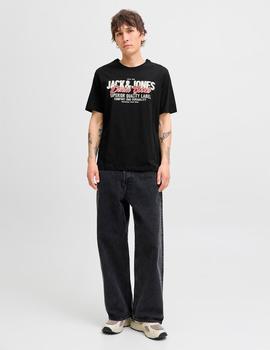 Camiseta Jack&Jones Logo negra